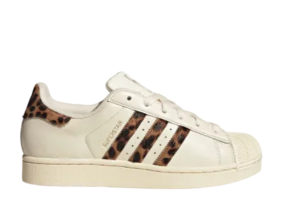 adidas Women's Superstar 2 "Cream White/Preloved Brown/Gold Metallic"