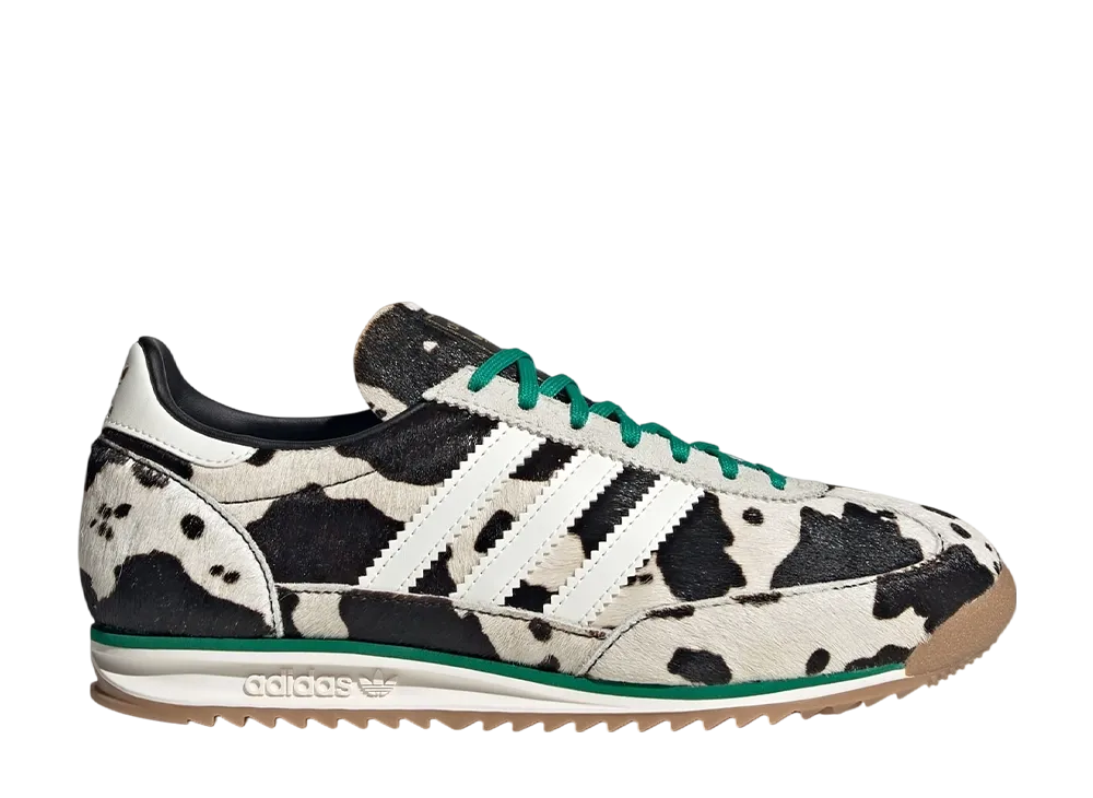 adidas Women's SL72 OG "Core Black/Off White/Court Green"