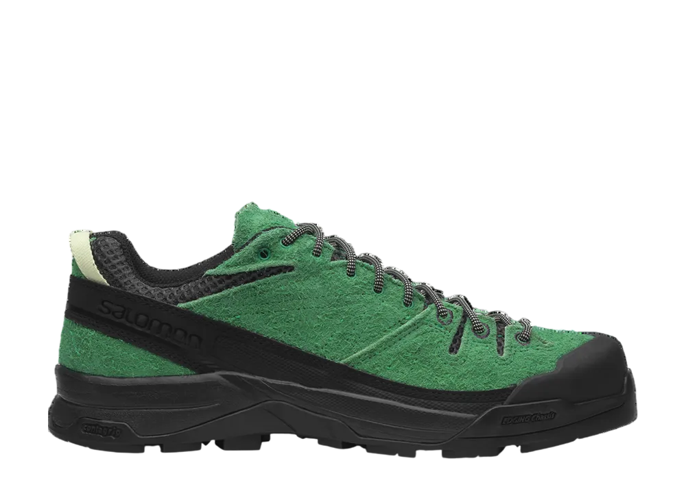 Salomon X-ALP Suede "Black/Parakeet/Patina Green"