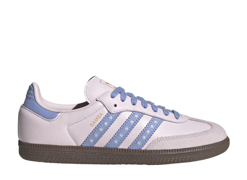 アディダスオリジナルス ウィメンズ サンバ OG "オールモストピンク/ブルースパーク/ガム"