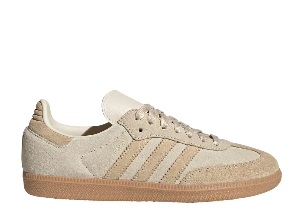 adidas Women's Samba OG "Cloud White/Wonder White/Sand Strata"