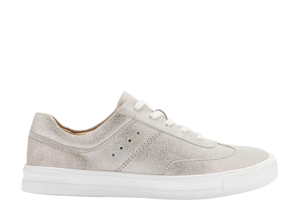 Clarks Women's Makea Court "Metallic Leather"