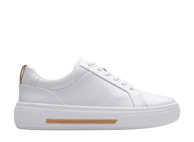 Clarks Women's Hollyhock Walk "White Leather"