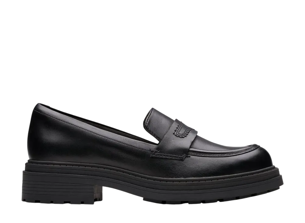 Clarks Women's Orinoco3 Edge "Black Leather"