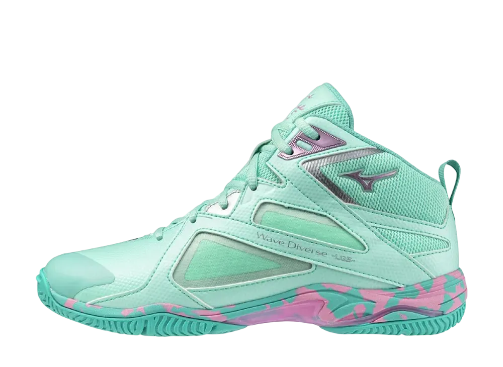 Mizuno Wave Diverse LG 5 Ltd "Ice Green/Pink"
