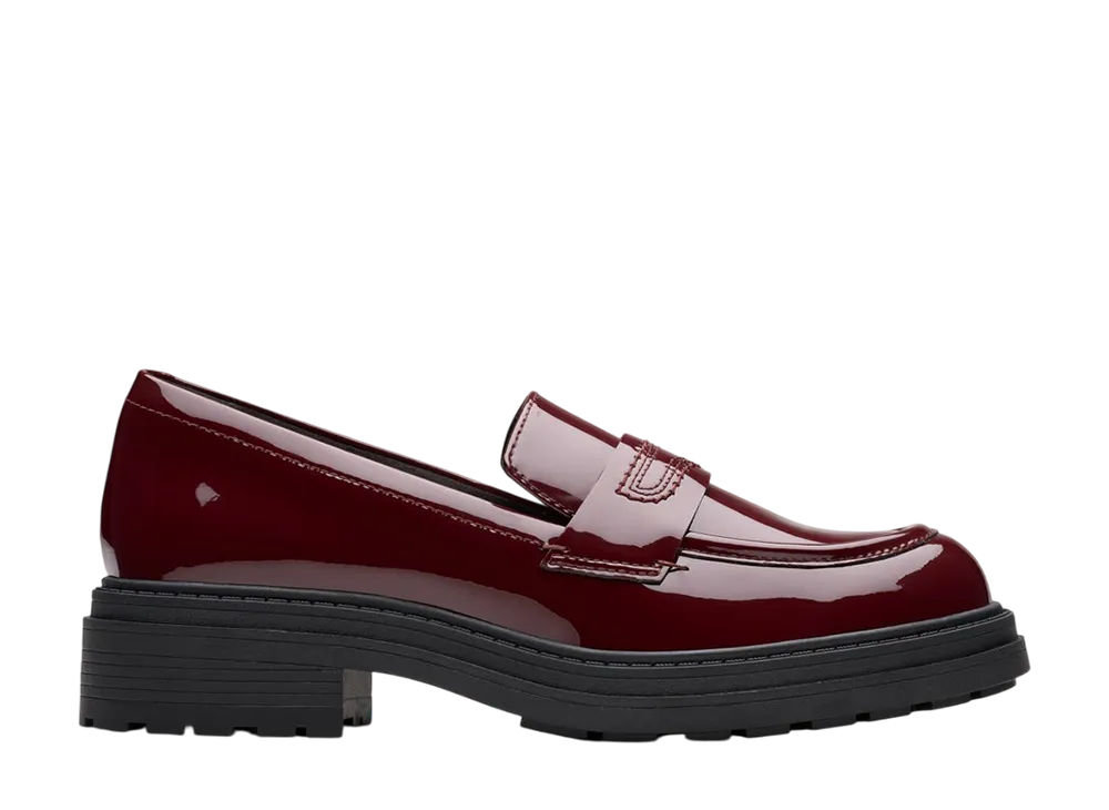 Clarks Women's Orinoco3 Edge "Burgundy Patent"