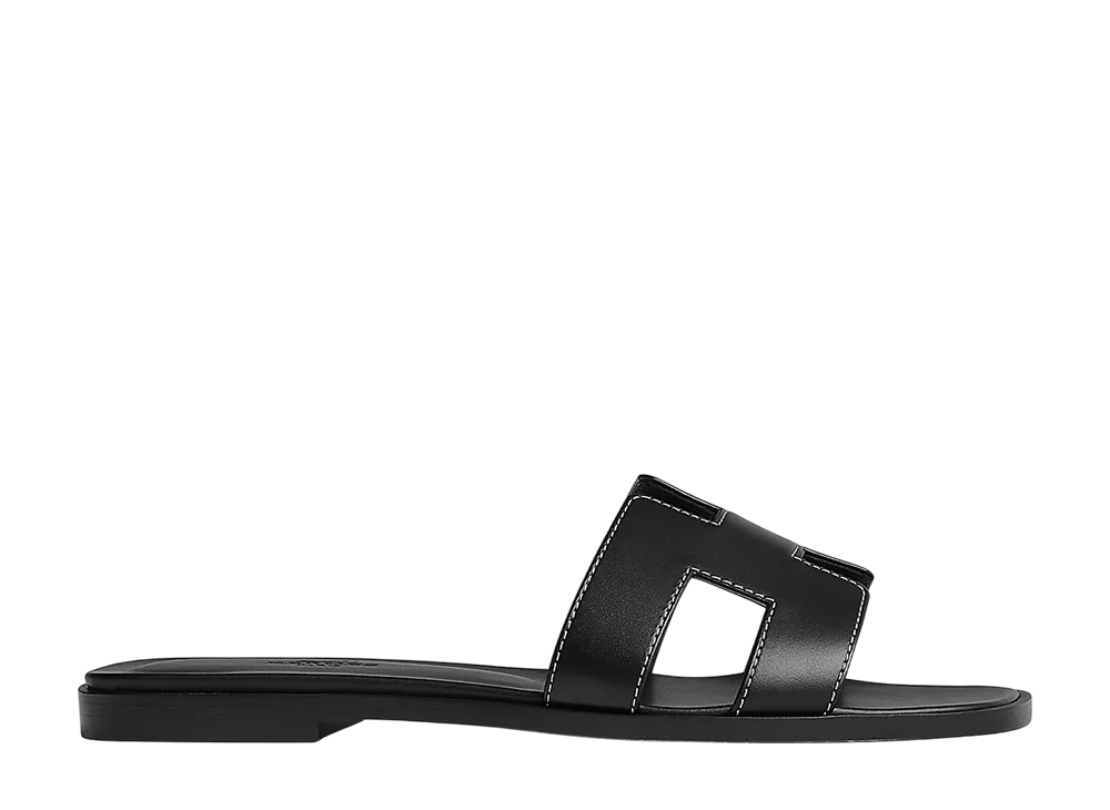 エルメス ウィメンズ オラン サンダル "ノワール"