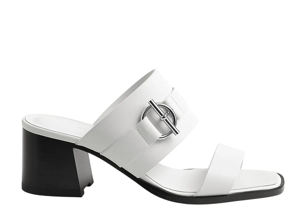 ⭐️HERMES⭐️ コンスタンスミュール　白 size39（約25センチ） エルメス(HERMES)エルメス コンスタンストゥーゴー ショルダー