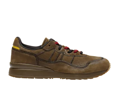 ONITSUKA TIGER Tiger Ally Stitch "Brown Storm/Vibrant Yellow"