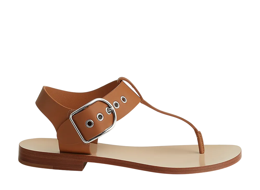 エルメス ウィメンズ クリプ サンダル "ナチュラル"