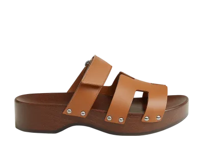 Hermes Women's Kos Clog "Natural"