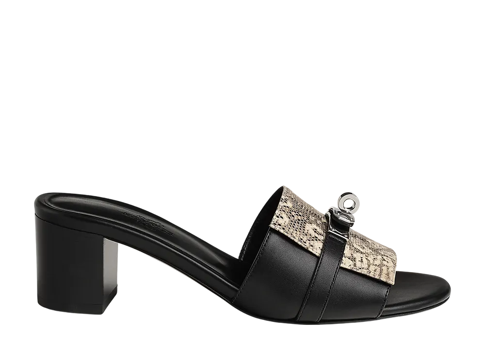 【モノトーンで大人っぽく♡】HERMES Gigi サンダル Gigi 50 sandal | Hermès USA
