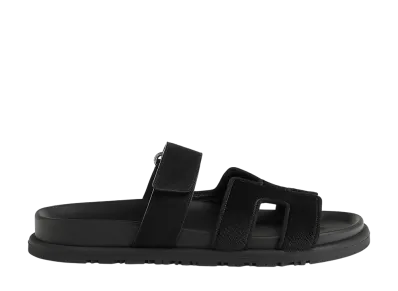 Hermes Women's Chypre Sandal "Noir"