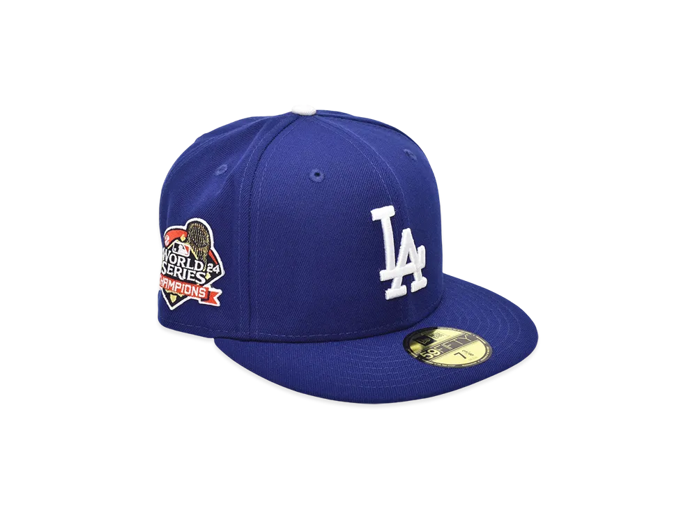 NEW ERA MLB Champion 59Fifty Cap Los Angeles Dodgers "Royal"