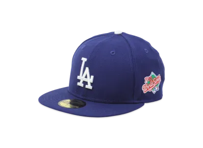 NEW ERA MLB World Series Wool Fitted 59Fifty Collection Los Angeles Dodgers "Royal"