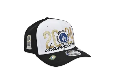 NEW ERA MLB World Series Champions 9Seventy Stretch Snap Los Angeles Dodgers "White/Black"