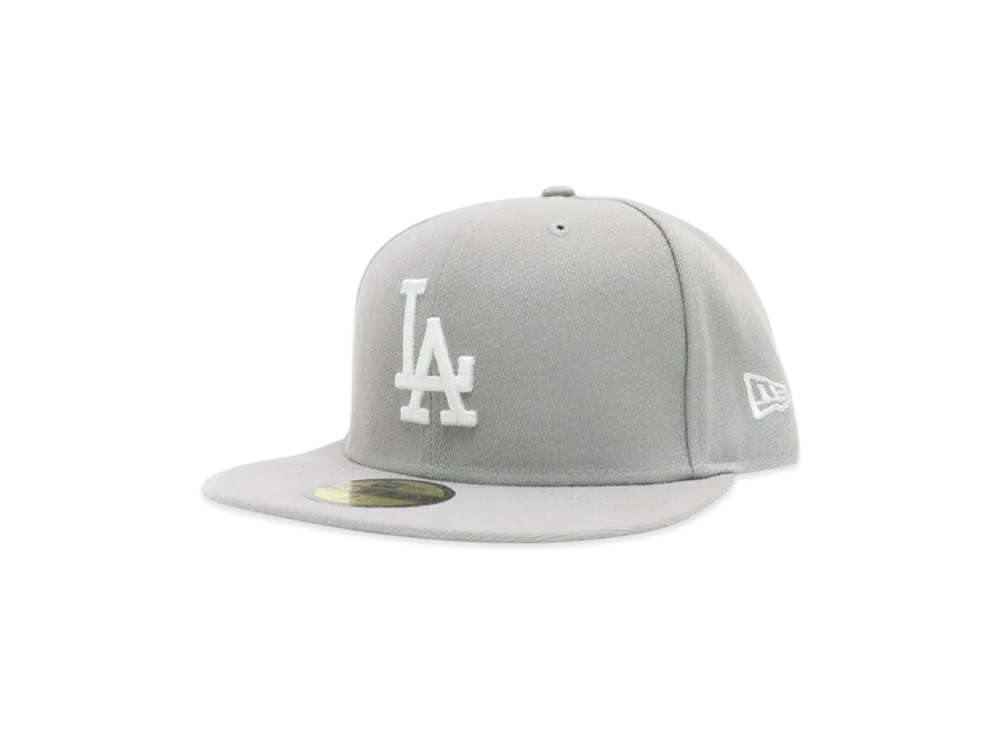NEW ERA 59Fifty Cap Baseball Cap Los Angeles Dodgers "Gray/White"