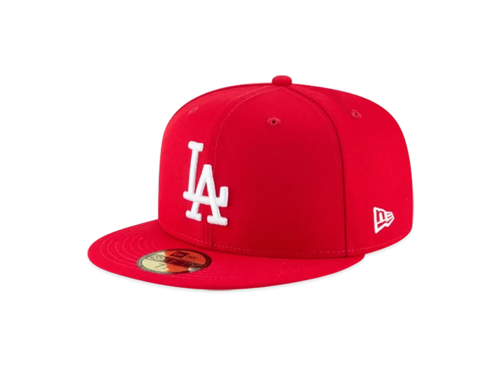 NEW ERA 59Fifty Cap Baseball Cap Los Angeles Dodgers "Scarlet"
