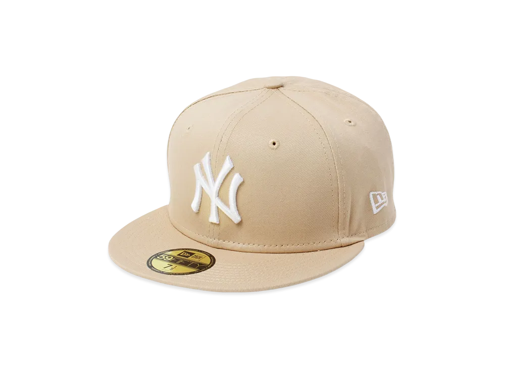 NEW ERA MLB League Essentials 59Fifty New York Yankees "Beige"