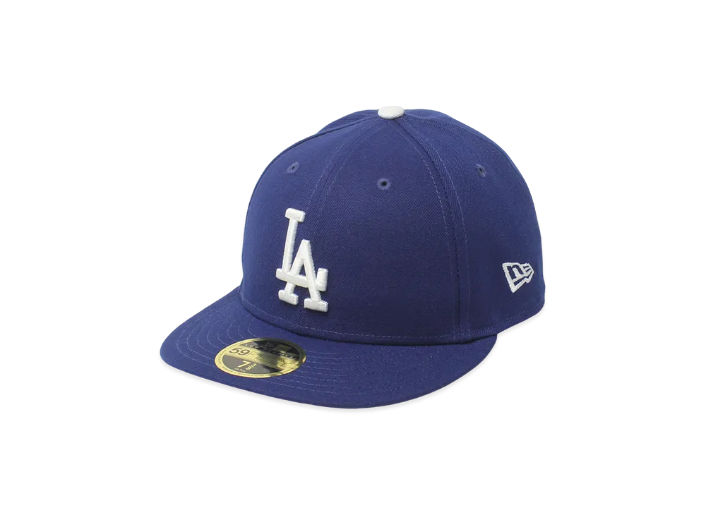 NEW ERA MLB On-Field Low Profile 59Fifty Authentic Collection Los Angeles Dodgers "Blue"