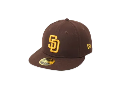 NEW ERA MLB On-Field Low Profile 59Fifty Authentic Collection San Diego Padres "Brown"