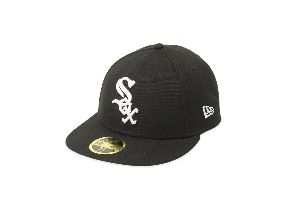 NEW ERA MLB On-Field Low Profile 59Fifty Authentic Collection Chicago White Sox "Black"