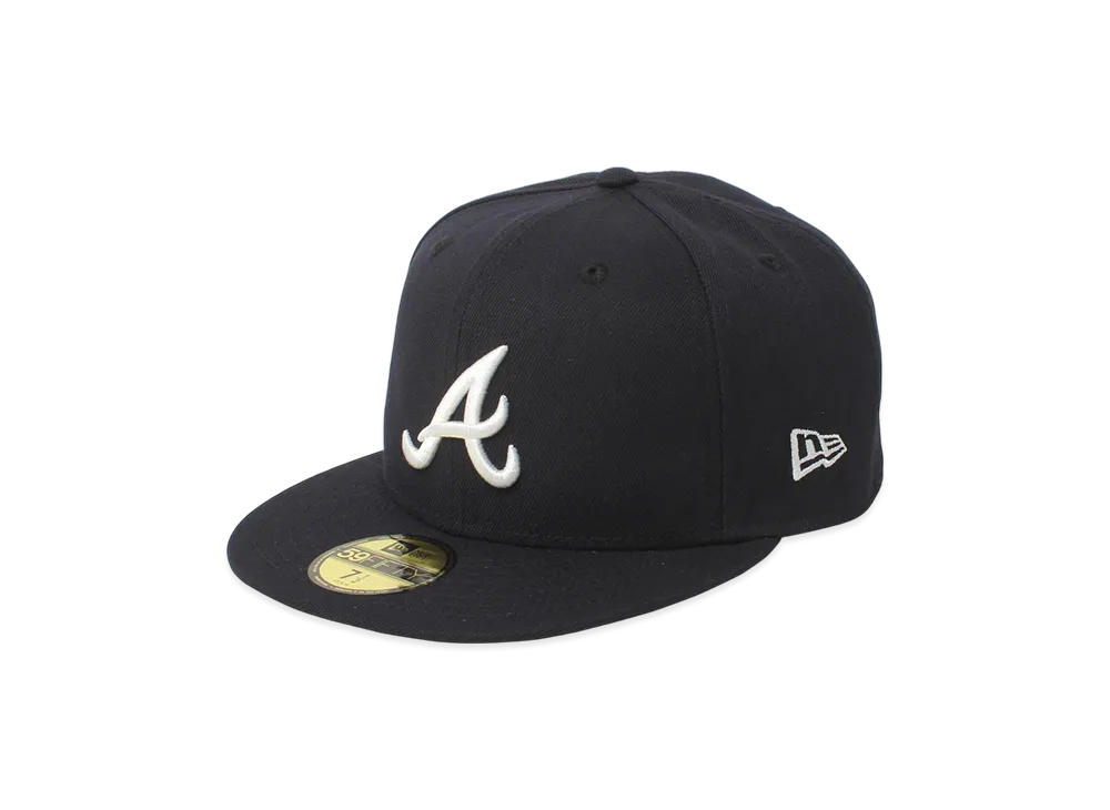 NEW ERA Acperf 59Fifty Atlanta Braves "Navy"