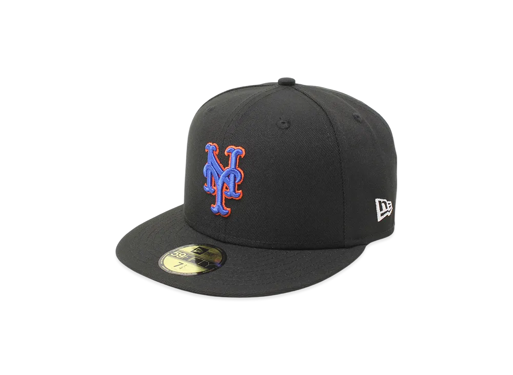 NEW ERA Acperf 59Fifty New York Mets "Black"