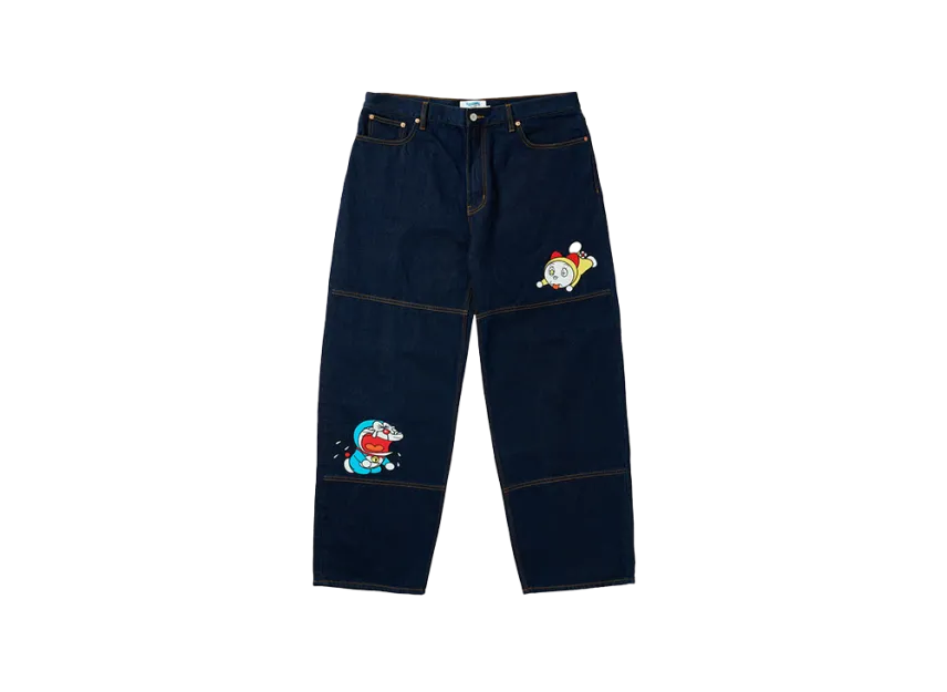 パンツ PALACE DORAEMON P90 JEAN INDIGO WASH PALACE Doraemon P90 Jean