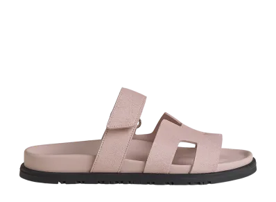 Hermes Women's Chypre Sandal "Rose Porcel"
