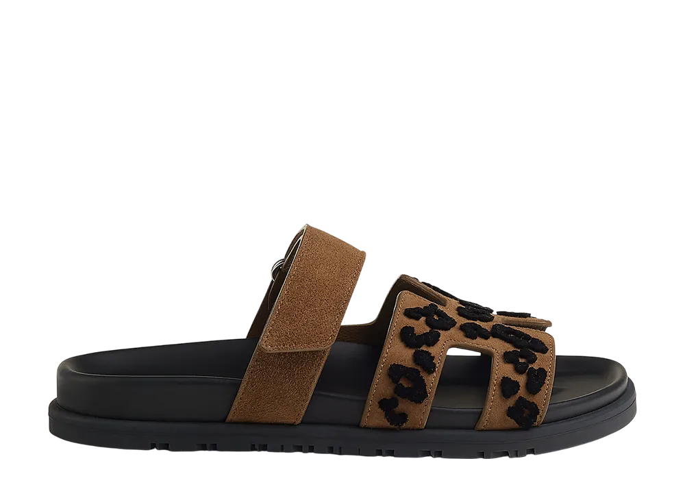 エルメス ウィメンズ シプレ サンダル "ブラウンフュメ/ノワール"