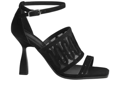 Hermes Women's Jasmine 95 Sandal "Noir"
