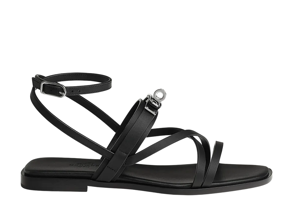 エルメス ウィメンズ ジューン サンダル "ノワール"