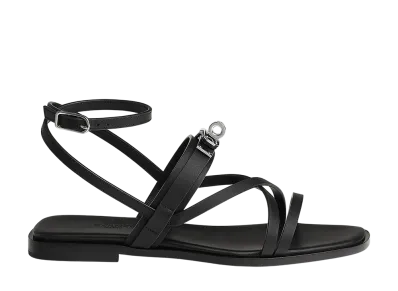 Hermes Women's June Sandal "Noir"
