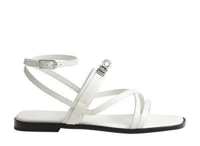Hermes Women's June Sandal "Blanc"