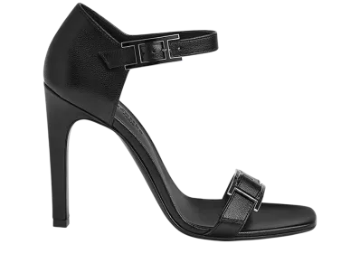 Hermes Women's Judy 105 Sandal "Noir"