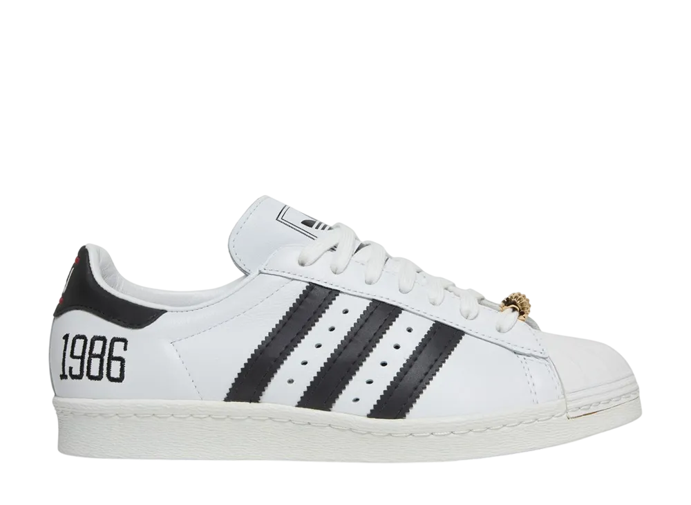 ランディーエムシー × アディダスオリジナルス スーパースター 80s "マイアディダス 25thアニバーサリー"