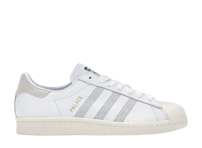 Palace × adidas Superstar "Triple White"
