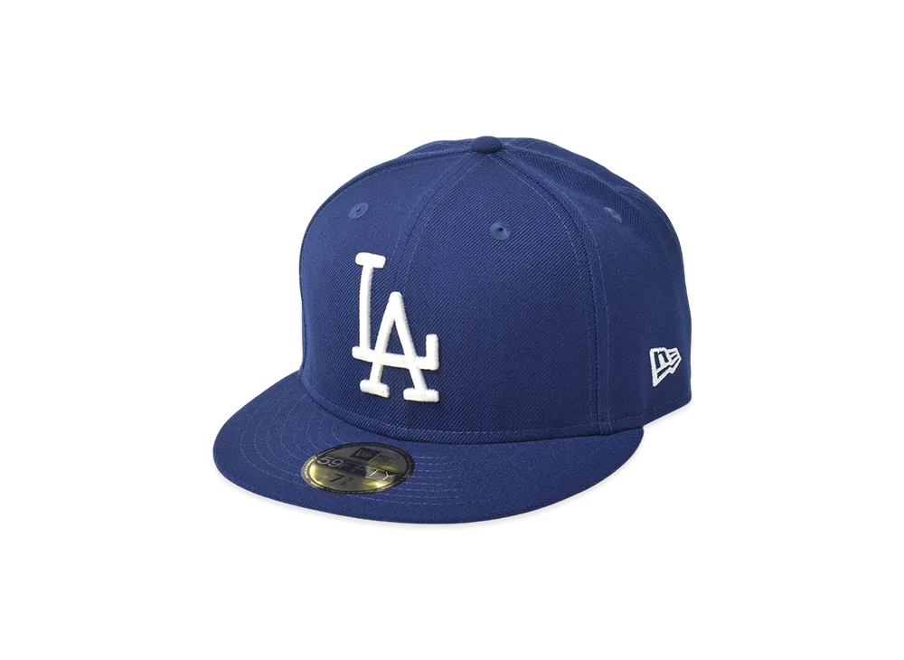 NEW ERA MLB Coop Wool 59Fifty Los Angeles Dodgers "Blue"