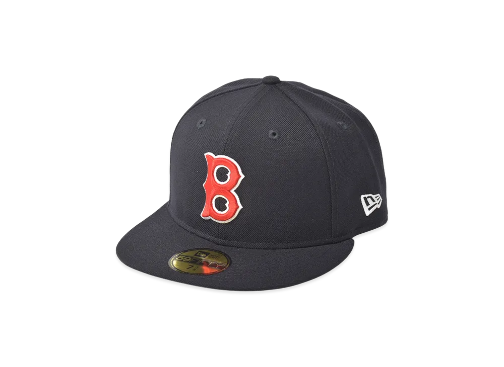 NEW ERA MLB Coop Wool 59Fifty Boston Red Sox "Navy"