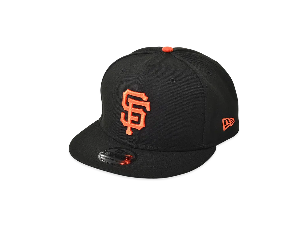 NEW ERA MLB Basic Snap 9Fifty San Francisco Giants "Black"