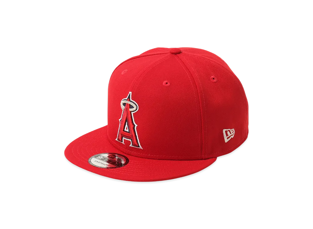 NEW ERA MLB Basic Snap 9Fifty Los Angeles Angels "Red"