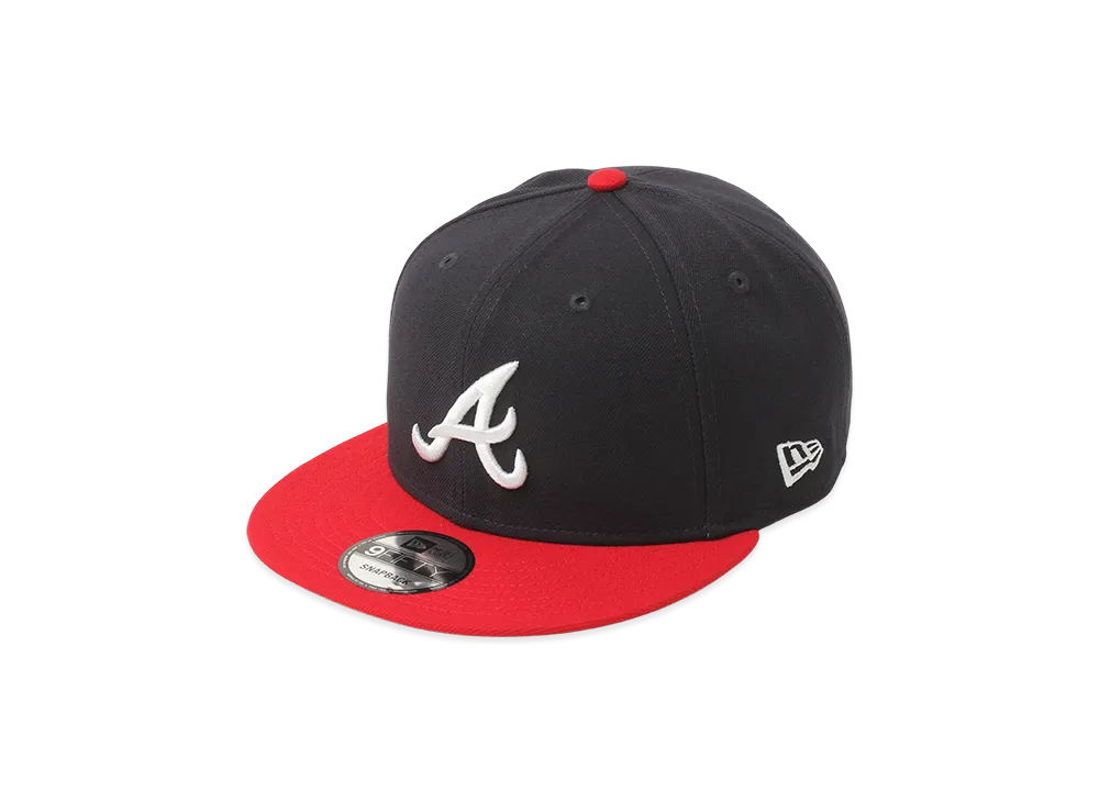 NEW ERA MLB Basic Snap 9Fifty Atlanta Braves "Navy/Red"