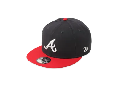 NEW ERA MLB Basic Snap 9Fifty Atlanta Braves "Navy/Red"