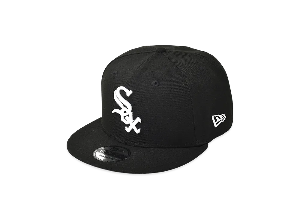 NEW ERA MLB Basic Snap 9Fifty Chicago White Sox "Black"