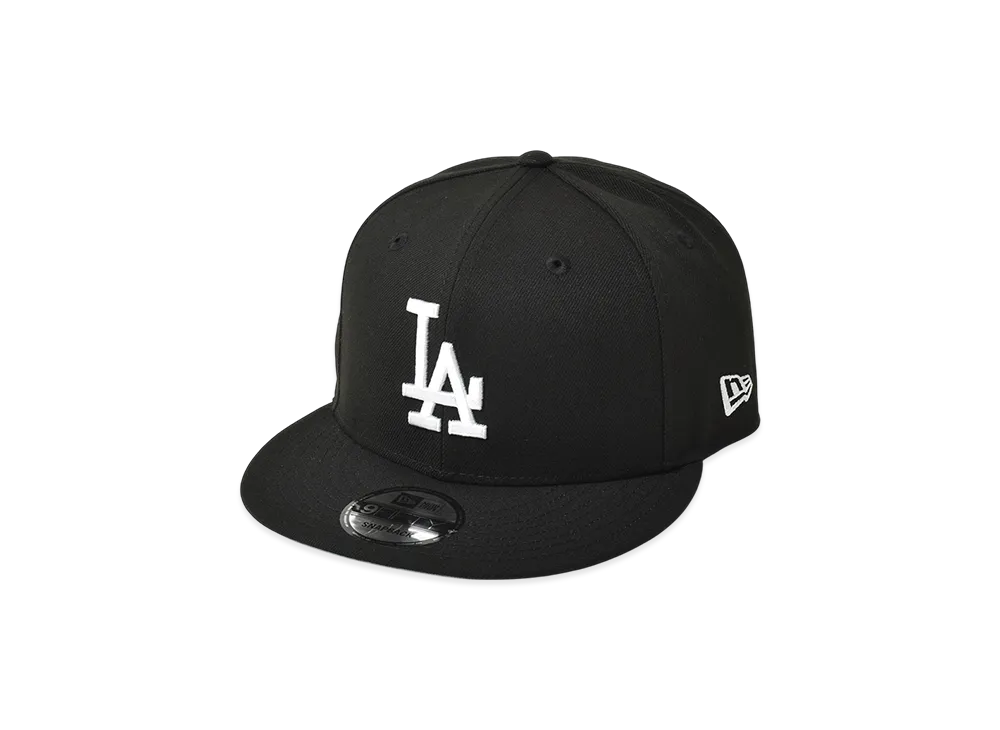 NEW ERA MLB Basic Snap 9Fifty Los Angeles Dodgers "Black"