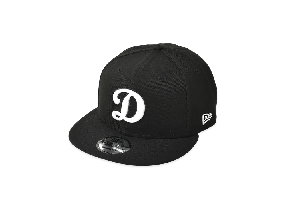 NEW ERA MLB Basic Snap 9Fifty Los Angeles Dodgers "Black"