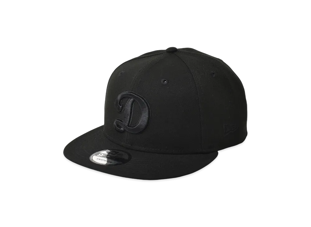 NEW ERA MLB Basic Snap 9Fifty Los Angeles Dodgers "Black"