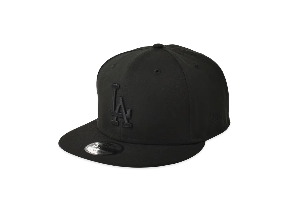 NEW ERA MLB Basic Snap 9Fifty Los Angeles Dodgers "Black"