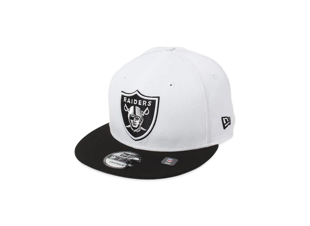 NEW ERA NFL Basic 9Fifty Collection Las Vegas Raiders "White/Black"